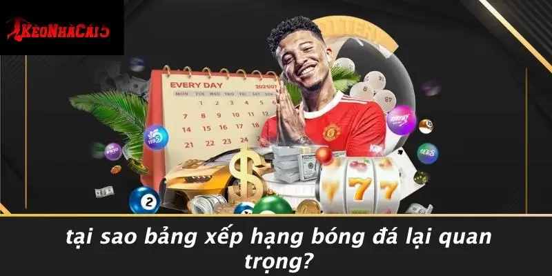 Tại Sao Bảng Xếp Hạng Bóng Đá Lại Quan Trọng?